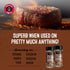 Sauce Goddess Super Chunk Steakhouse Spice Shaker (2-Pack) - Versatile, Delicious Steak Seasoning, BBQ Rub for Chops, Chicken and Veggies! Gluten-...