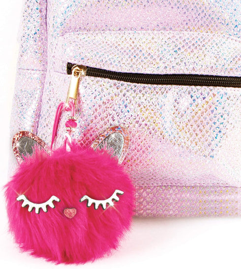 Make It Real DIY Cuddle Mob Kit - Create 4 Adorable Pom Pom Characters with 36 Pieces - All-in-One Arts & Crafts Set for Tweens & Girls - Fun, Ski...