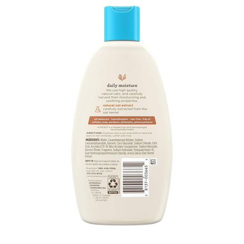 Aveeno Baby Wash & Shampoo for Hair & Body, Tear-Free, Fresh, 8 Oz...