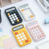 M&G Desk Calculator with Mechanical Buttons, 12 Digit Large LCD Display, Big Button Calculator for Office Home School, Bottom Antiskid, Battery In...