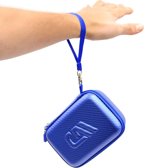 Casematix Blue Kids Camera Case Compatible with Ourlife, Dragon Touch Kidicam, Kids Waterproof Camera Video Recorder, Accessories and More...