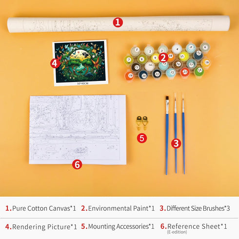 Paint by Number for Adult, Beautiful Butterfly and Birds Painting by Number Kits On Canvas, DIY Tree Paint by Numbers, Oil Painting Acrylic Paints...