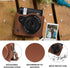 CAIYOULE Camera Case for Fujifilm Instax Mini 99?Fuji Mini 99 Instant Camera Bag With Mini 3inch Photo Album and Mini Photo Border Sticker(No Came...