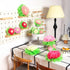 WILLBOND 18 Pcs Large Mexican Paper Flowers Colorful Fiesta Tissue Paper Flowers Carnival Pom Paper Flower Hawaiian Party Backdrop for Floral Part...
