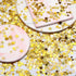 Hestya 60g Star Confetti Glitter Table Confetti Metallic Foil Stars for Party Wedding Festival Decorations(Glitter Gold Set,10mm and 6mm)...