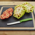 Victorinox Swiss Classic 4.3-inch Wavy Edge Tomato and Table Knife, Green...
