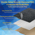 IdeaFormer Smooth Diamond PEO+Textured PEI Plate for Bambu Lab X1 X1C P1P P1S A1, Double Sided Textured PEO PEI Build Plate for Bambulab Series 3D...