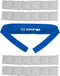 Ice Wraptor Bandana + 4 Inserts: Keep Neck, Head, and Joints Cool- Portable Ice Therapy for Pain Relief, Adjustable Fit, Lightweight & Comfortable...