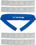 Ice Wraptor Bandana + 4 Inserts: Keep Neck, Head, and Joints Cool- Portable Ice Therapy for Pain Relief, Adjustable Fit, Lightweight & Comfortable...