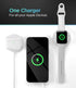 Galvanox 2-in-1 Charger Desinged for iPhone and Apple Watch Combo - Magnetic Dual Sided Charging Compatible with MagSafe (USB C)......
