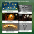 Solar Garden Lights, 20 LED Firefly Garden Lights Solar Outdoor, Solar Lights for Outside Sway by Wind,Solar Lights Outdoor Waterproof for Christm...