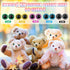 Suilung 100 Pieces Large Safety Eyes for Amigurumi Stuffed Glitter Animal Plastic Craft Crochet Eyes for DIY of Puppet Bear Crafts Toy Doll Making...