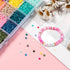 1824~1920 Pieces 8mm Polymer Clay Beads Kit 24 Colors Eco-Friendly Handmade Heishi Disc Beads Flat Round Loose Spacer Beads for Jewelry Making...