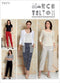 Vogue V9374ZZ Women's Loose Fitting Pants Sewing Patterns by Marcy Tilton, Sizes 16-26, White...