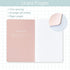THiNKABLE Pastel Aesthetic Notebooks Set, Cute Journal Set 8 pack, A5 5.5 x 8.3 in 60 Pages, Simple Cover Notebook, Minimalist Journal for Women L...