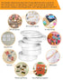 8 Roll Multi-Size Thin Double-Sided Tape for Crafts, Arts, Scrapbooking, Photography, Paper Backing, Tear-by-Hand, Office School Supplies, 8 Roll ...