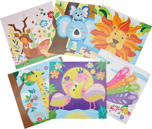 C.S. Kids DIY Paper Quilling Arts & Crafts Gifts – Animal Kingdom| 3D Paper Quilling Design Kits for Kids, Make Your Own Paper Art (Paper strips &...