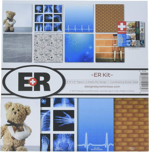 Reminisce ER-200 ER Scrapbook Collection Kit 12x12 inches...