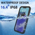 for iPhone 15 Waterproof Case,Retail Packaging,IP68 Full Sealed Snowproof Dustproof Shockproof Heavy Duty Protection Cover with Screen Protector f...