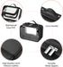 GRANNY SAYS TSA Approved Toiletry Bag, Clear Makeup Bag, Travel Toiletry Bag for Women, Leather Travel Cosmetic Bag, Portable PVC Waterproof Bag, ...