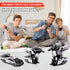 Transform Rc Cars for Boys 4-7 8-12, 2.4Ghz 1:18 Scale Remote Control Car Transforming Robot, One-Button Deformation 360° Rotation and Drift Car T...