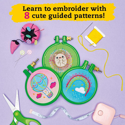 KLUTZ Super Cute Embroidery Craft Kit......