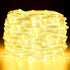 Areker Christmas Lights Outdoor Warm White,500LED 82FT, Christmas Tree Lights Indoor, IP65 Waterproof with 8 Modes, Xmas Rope Lights for Indoor Ho...