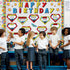 Hero Happy Birthday Bulletin Board Decoration Set Hero Birthday Bulletin Board Happy Birthday Cutouts for Classroom Hero Themed Bulletin Boarders ...