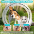 Dog Ear Finger Wipes for Dogs & Cats-Gently Remove Ear Wax,Ear Soothing and Cleaning,Natural ingredients-55 Count...