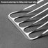 2 Pack Fish Spatula Turner, Stainless Steel Slotted Spatulas for Flipping, Turning, Frying & Grilling, 3"x6"+4"x8" Metal Slotted Spatulas, Wooden ...