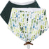 Baby Bib for Drooling and Teething with Pacifier or Teething Toy Attachment - Green and Bear It...