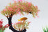 AQUA KT Aquarium Landscape Curved Tree Magenta Plant Plastic for Betta Clownfish Cichlid Guppy Glofish Tank Decoration...