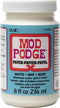 Mod Podge Waterbase Sealer, Glue and Finish for Paper (8-Ounce), CS11236 Matte Finish...