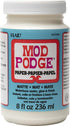 Mod Podge Waterbase Sealer, Glue and Finish for Paper (8-Ounce), CS11236 Matte Finish...