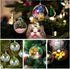 Fillable Christmas Ornaments, 20Pcs 2 in Mini Clear Plastic Ornament Ball with Foam Balls and Rope for Crafts Fillable, DIY Baubles Fillable Small...
