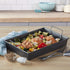 Chicago Metallic 16947 Professional Roast Pan with Non-Stick Rack, 13-Inch-by-9-Inch, Gray...