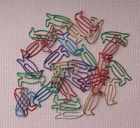 SOWAKA 30 Pcs Sitting Dog Bookmarks Metal 3.2 x 2.6 cm Small Cute Paper Clips Supplies for Students Journaling Notebook Document Organization Scho...