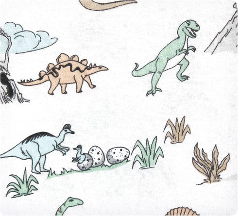 Hudson Baby Unisex Baby Cotton Flannel Receiving Blankets, Neutral Dino World, One Size...