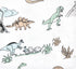 Hudson Baby Unisex Baby Cotton Flannel Receiving Blankets, Neutral Dino World, One Size...