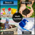 4E's Novelty 4 Pack Beach Shovels 8 Inch, Heavy Duty Plastic Sand Shovel for Kids, - Great for Planting Gardening Shovels for Toddlers, Outdoor Di...