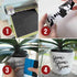 Glossy Black Vinyl Roll 12'x40FT, Black Vinyl, Multi-Surface, Vinyl, Sticker Decal...