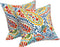 LVTXIII Outdoor Throw Pillow Covers 18 x 18 Inch, COVERS ONLY Modern Paisley Pattern Decorative Square Toss Pillow Case Pack of 2 for Home Patio G...