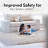 Rug Pad Gripper, 8 PCS Non Slip Pads for Corners for Hardwood Floors, Under Rug Carpet Tape, Keep Rug in Place, Washable Adhesive Vacuum Suction T...