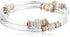 Nine West Women's Tri Tone Bangle Bracelet...