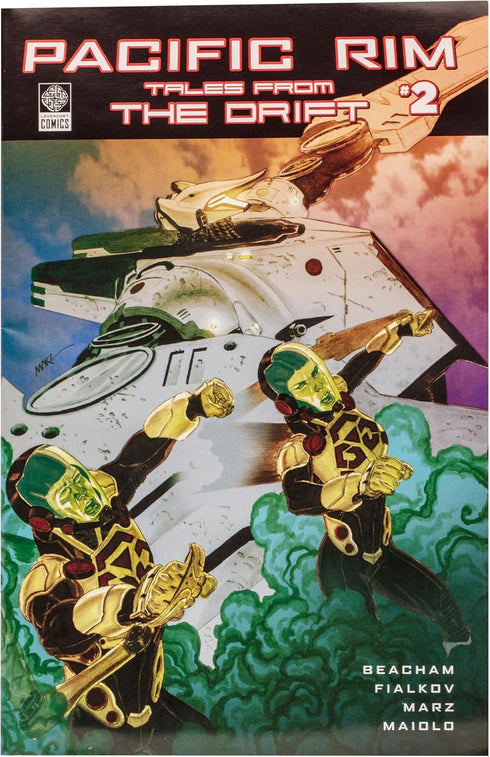 Pacific Rim McFarlane Toys Crimson Typhoon (Jaeger) 4" Scale Figure Playset with Comic...