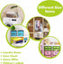 Hebayy 318 PCS Laundry Room & Linen Closet Organization Labels?No Stain Removal, Water/Oil Resistant Stickers for Home Office, Bathroom and The Be...