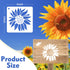 50 PCS Flower Painting Stencils Reusable Flower Stencils for Painting on Wood Rocks Canvas Fabric Glass Pottery 4x4 Inch...