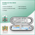 Electric Toothbrush Travel Case for Philips Sonicare & Braun Oral-B/Oral B Pro with Accessories Storage, Protective Hard Cover Portable Storage Ba...