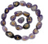 Amazing Gemstone Amethyst Runes Crystal Runes Set of 25 Engraved Rune Stones with Runes Book PDF...
