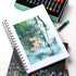 HIMI Gouache Pad 7X10''(98lb/160g) 50 Sheets Mix Paper Pad, Side Wire Bound, Fine Texture, in Gouache Acrylic Art Pad for Sketching, Ink Sketch Bo...